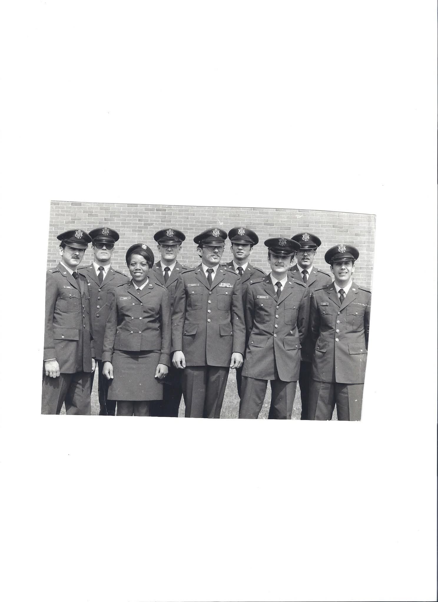 Dr. Pinkins in U.S. Air Force uniform
